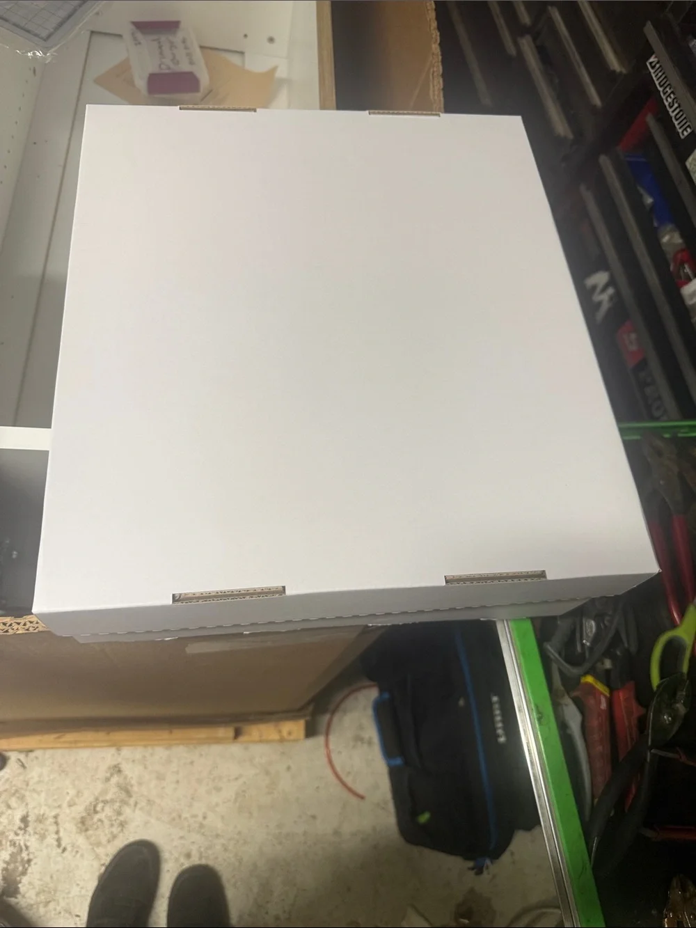 4-row Trading Card Storage - Cardboard Divided Box - Organization